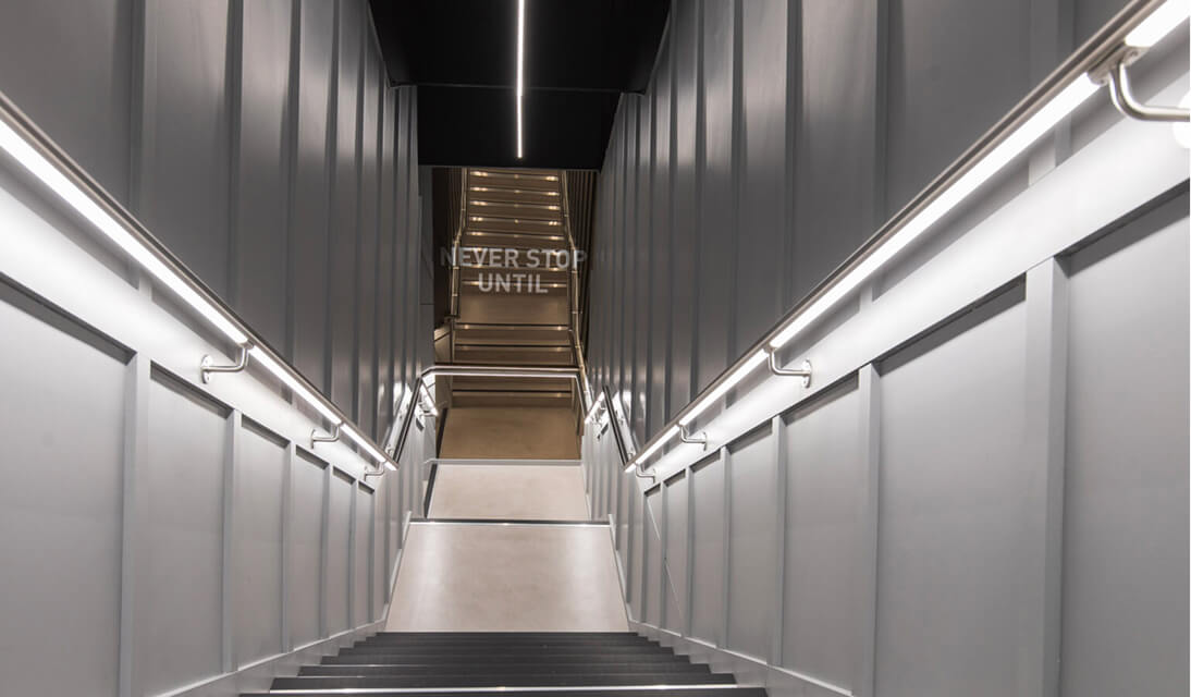 LED channels for stair railings